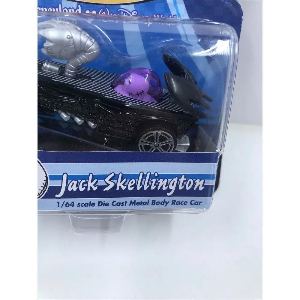 Disney Racers Jack Skellington 1/64 Scale Die Cast Metal Body Race Car. Sealed
